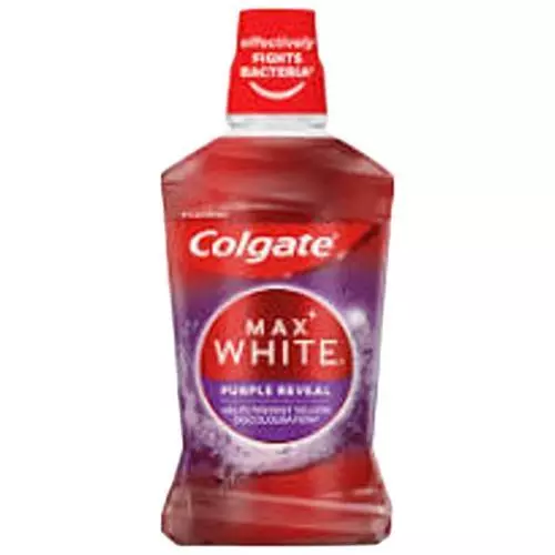 Colgate Ústní voda max white purple reveal 500ml