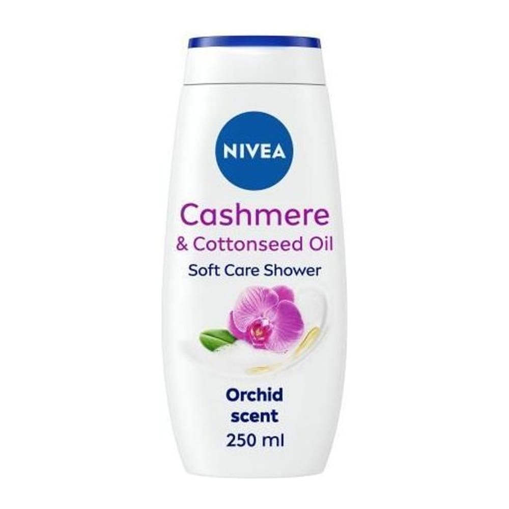 Nivea Cashmere & Cotton Seed Oil sprchový gel 250 ml